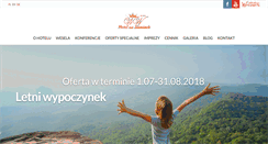 Desktop Screenshot of hotelnabloniach.pl